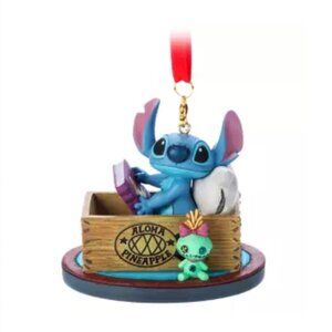 Authentic Disney - Stitch and Scrump Sketchbook Ornament – Lilo & Stitch
